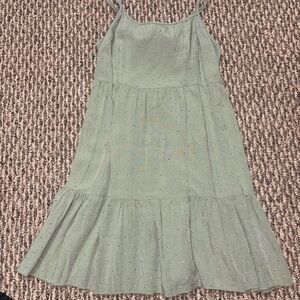 Green Sleeveless Dress